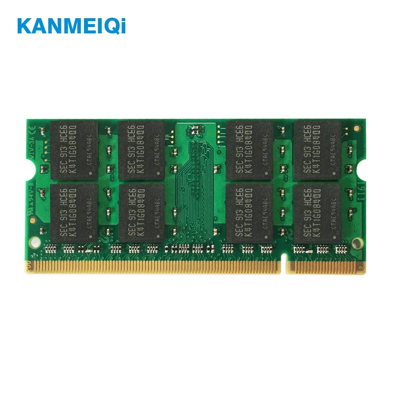 Kanmeiqi оперативная память DDR2 2 Гб PC2-6400u 667/800 МГц памяти ноутбука Тетрадь somidd 1,8 v