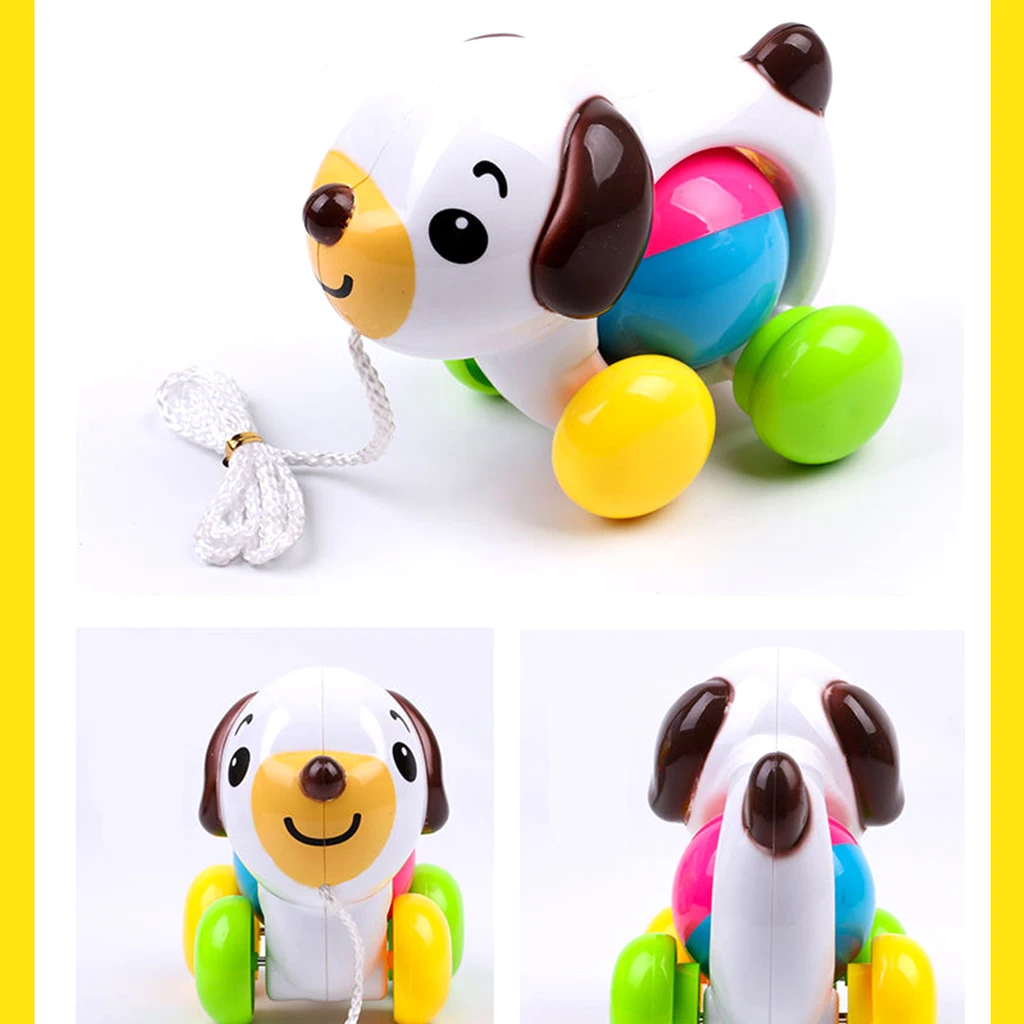 

Baby Learning Walk Toy Multi-Colored Dog Vehicle Sound Developmental Toy