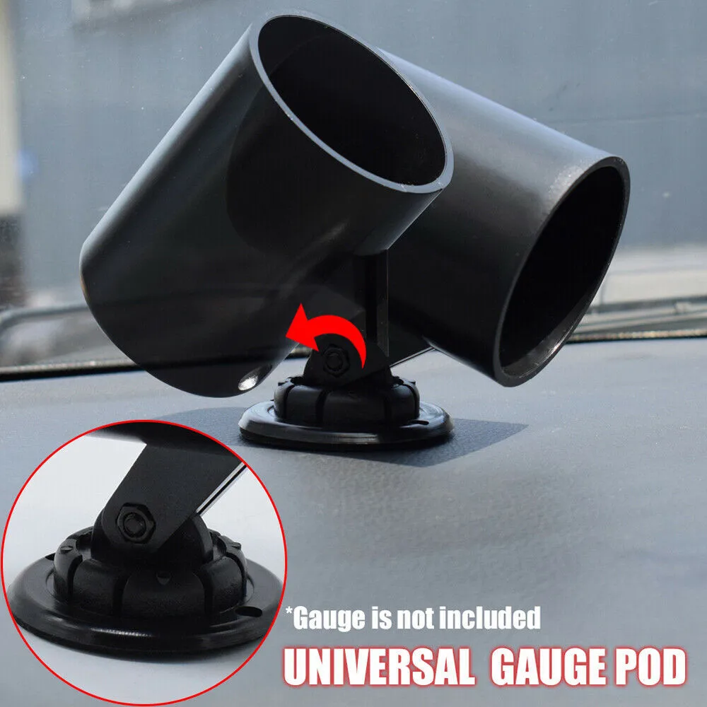 

2 Inch 52 Mm Universal Single Gauge Holder Instrument Panel Cup Turbocharged Pod Mount Holder Car Accessories