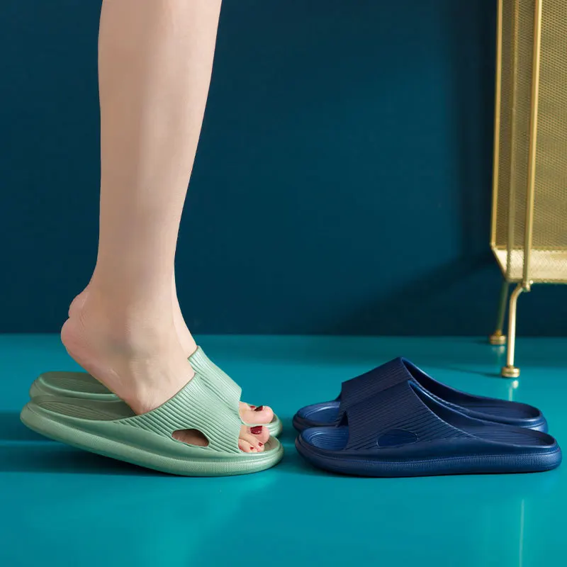 

Getyoursave New Thicker Comfortable Slippers For MenAnd Women Home BathroomBath CoupleThick Bottom Sandals And Summer Wear