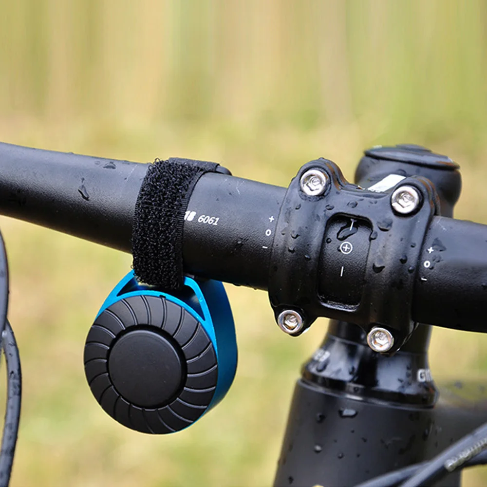 

Bicycle Electronic Horn Rechargeable Waterproof Bicycle Electric Scooter Handlebar Ring Alarm BellAdjustable Volume Bike Bell