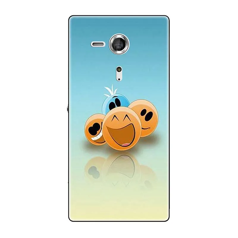 Телефонные чехлы для sony Xperia SP M35 M35h M35C C5303 C5306 C5302 чехол с принтом(розы); волк милый чехол-крышка с узорами чехол для телефона чехол Fundas Para