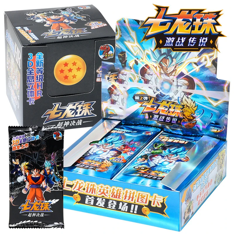 

180Pcs/150Pcs/100Pcs Dragon Balled Card Super Saiya Action Figure Collection Anime Battle Desktop Games Card Gift for Kids