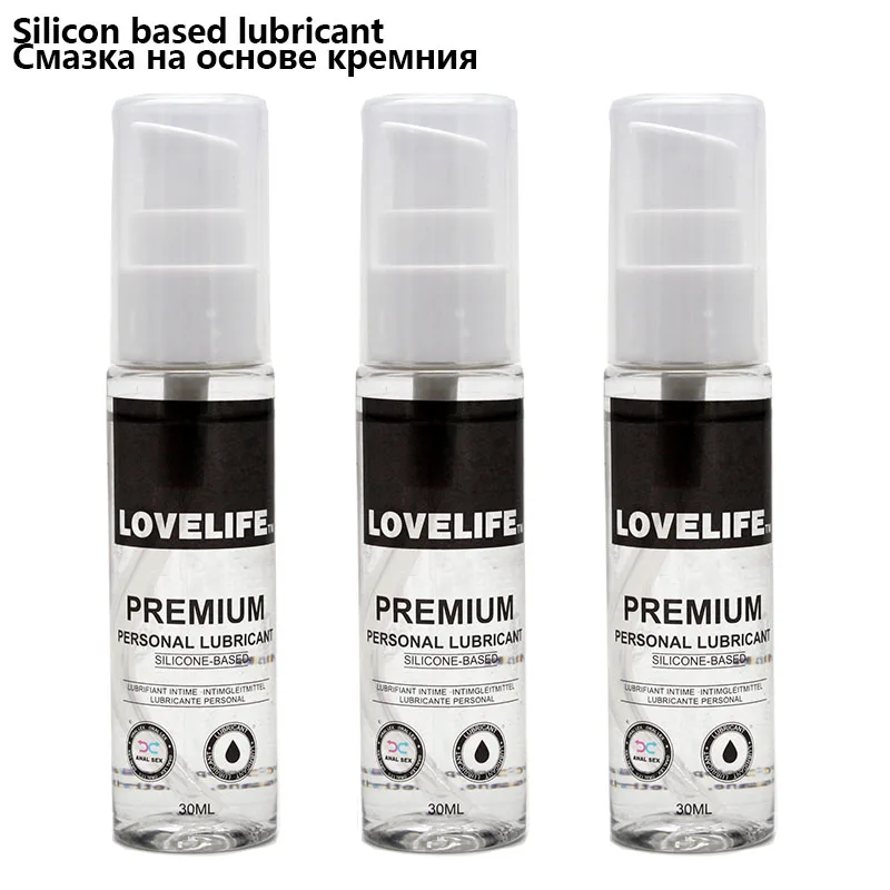 Смазка для анального секса на силиконовой основе смазка гель вагины масла 30 мл