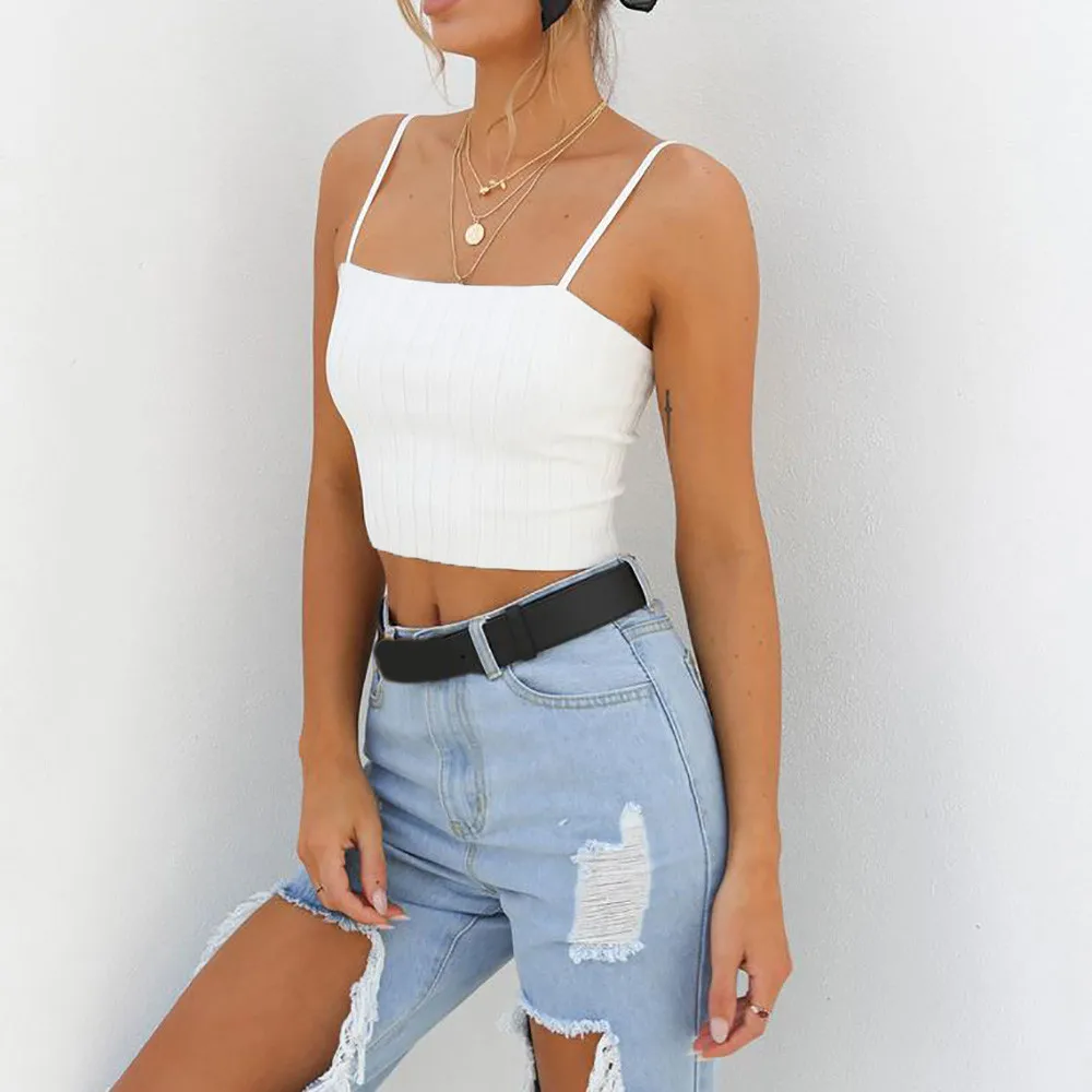 Женский камзол укороченный топ с открытыми плечами тонкий однотонный на