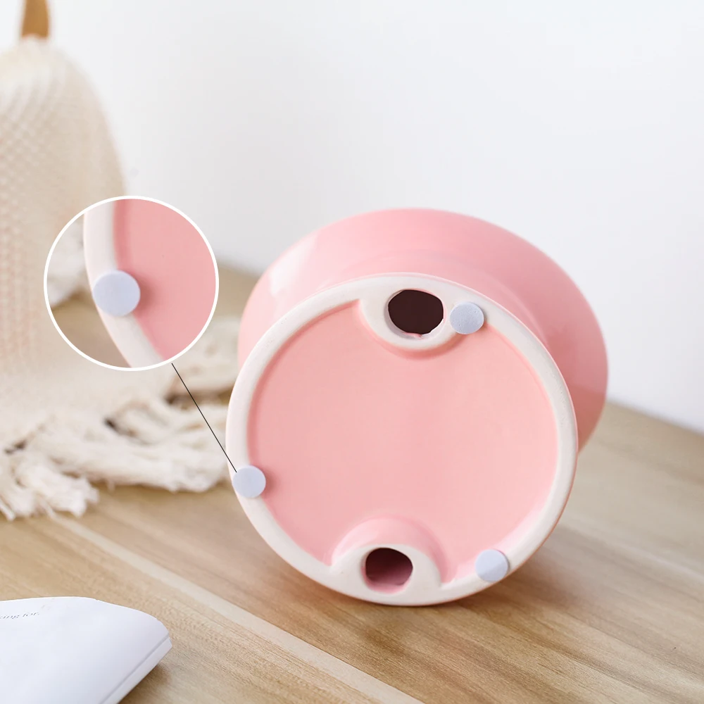 

Small ceramic Raised Tilted Cat Food Water Bowls,Backflow Prevention, Dishwasher and Microwave Safe, Lead & Cadmium Free