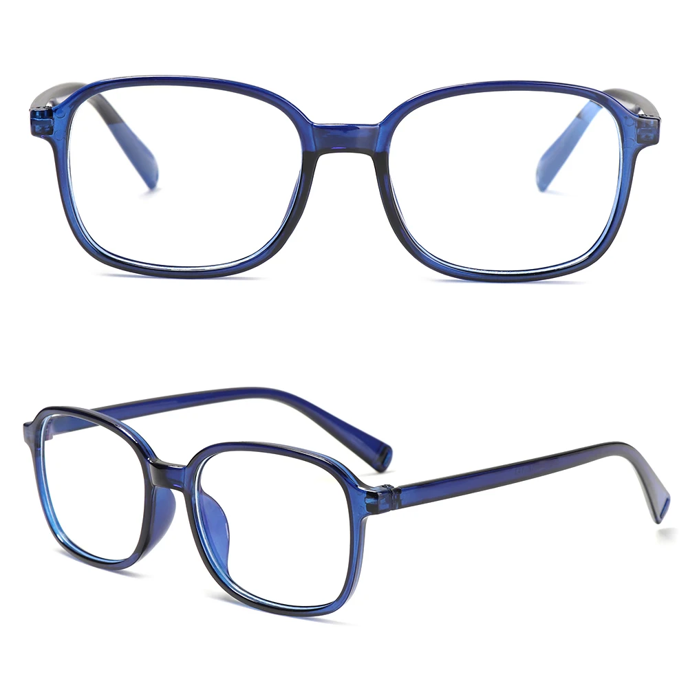 

2020 Trends Kantoor Anti Blauw Licht Oversized Bril Computer Vrouwen Blauw Blokkeren Gaming Big Size Mannen Brillen Frame