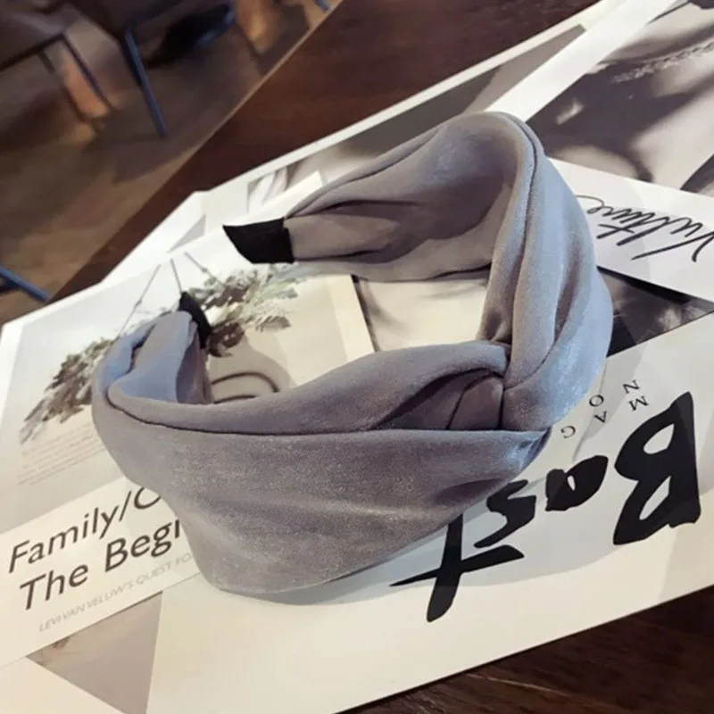 

Fashion Girl Twisted Knotted Headwear Headband Hair Hoop Accessories Women Christmas Gift