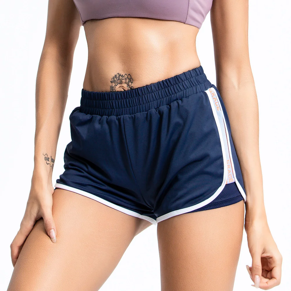 Женские спортивные шорты для активного отдыха фитнеса летние женские с ремешком