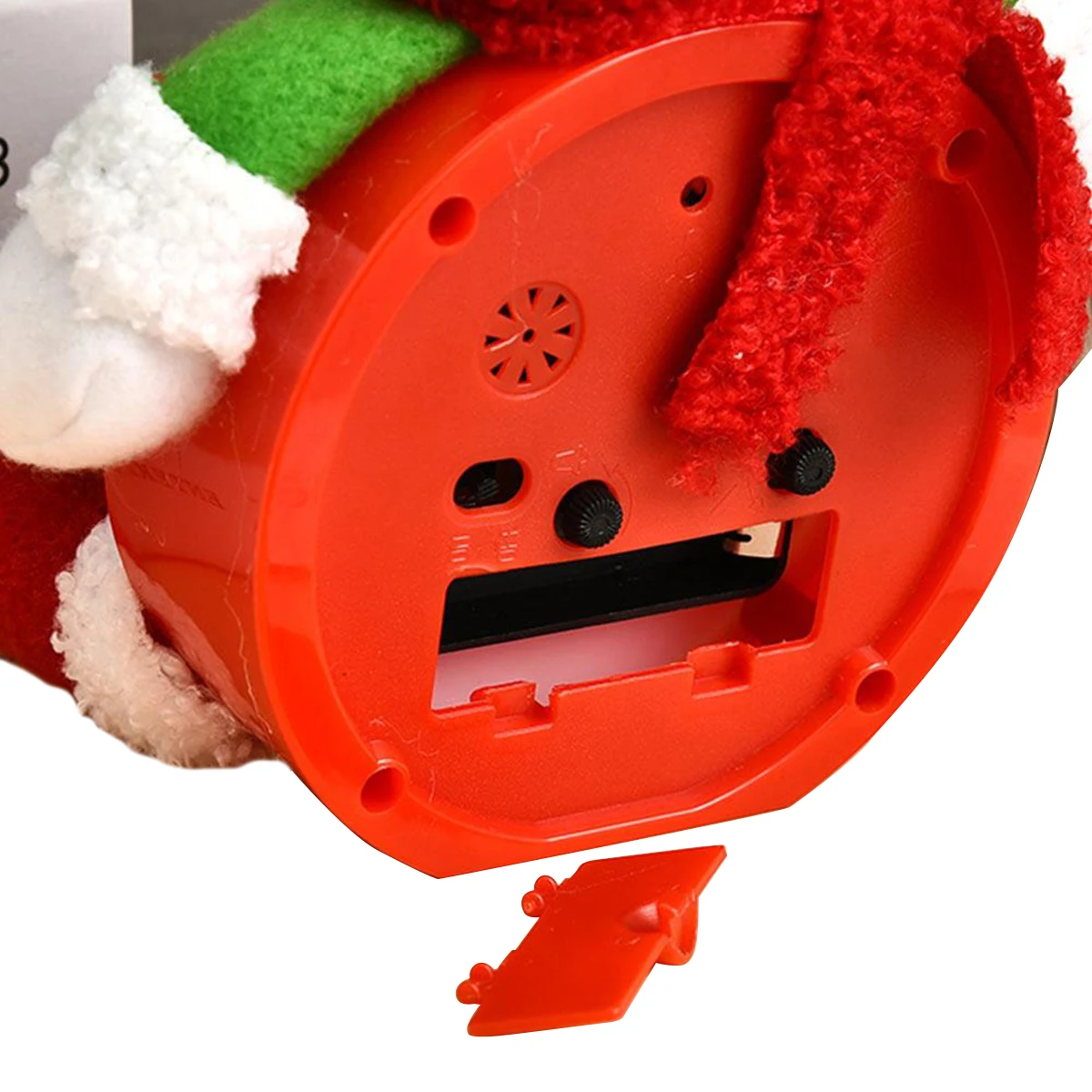 

Alarm Clock, Christmas Santa Snowman Doll Shapes Alarm Clock with Arabic Numerals for Home Office