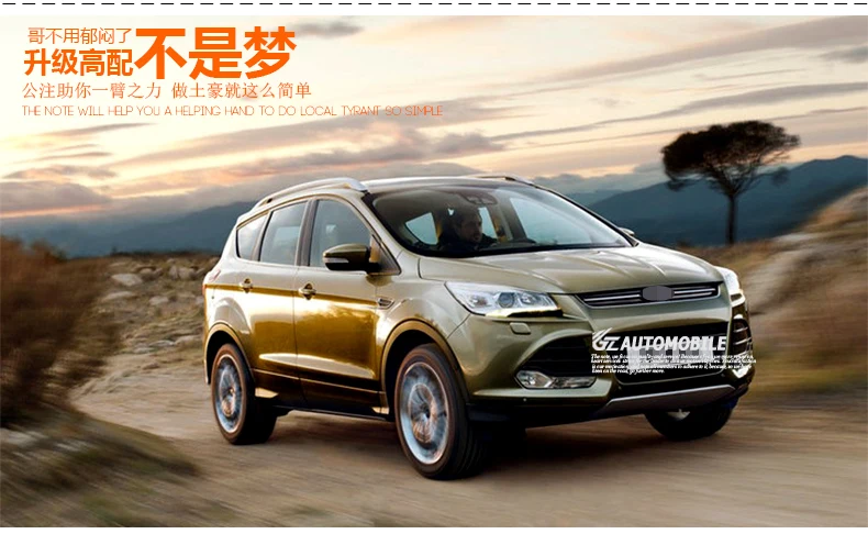 Автомобильный Стайлинг для Hoofd лампы voor Ford Kuga koplampen 2013 Escape led drl H7 hid Bi-Xenon dubbele объектив dimlicht