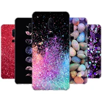 glitter glow photo case for oneplus one plus 1 9r 9 8t nord 8 lite 7t 7 pro 6t 6 5t 5 transparent silicone cover coque