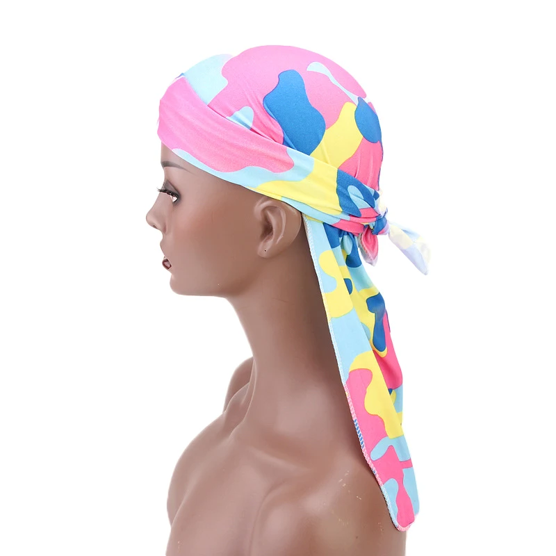 Унисекс мужские и женские длинные шапки Хемо из полиэстера тюрбан Пиратская