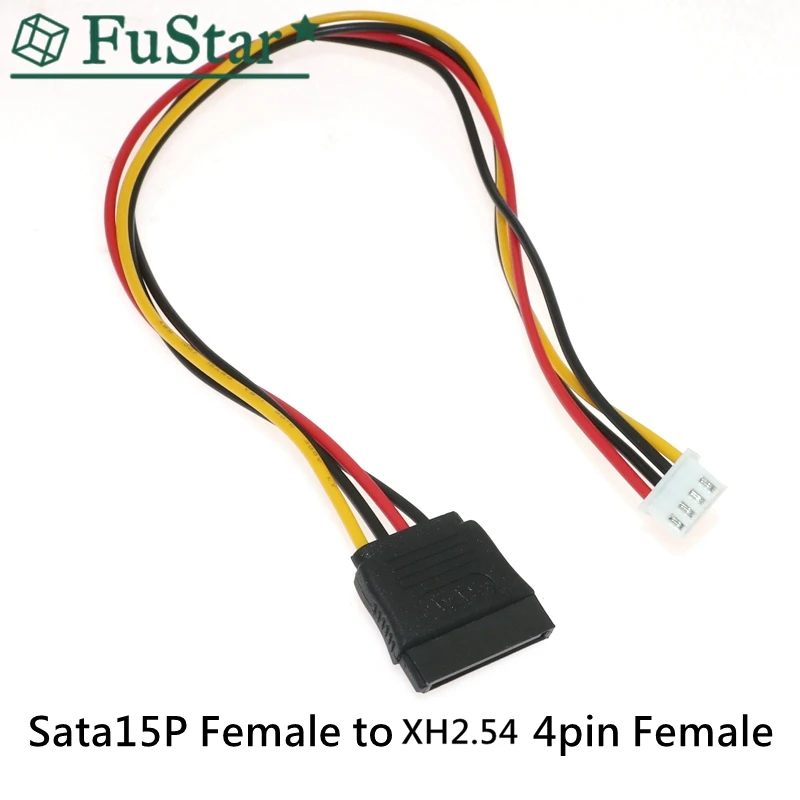 ITX FDD флоппи 4Pin мама от 2 54 мм до 15Pin SATA Female адаптер конвертер материнская плата