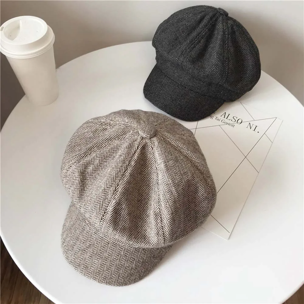 Кепка газетчика 2019 Новая мужская и женская кепка восьмиклинка восьмиугольная с