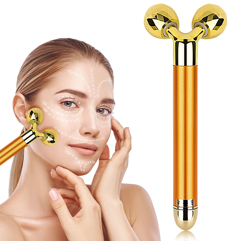 Устройство для массажа лица DIOZO ролик Y образной формы инструмент красоты лифтинг