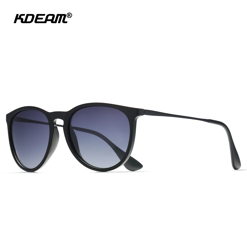 KDEAM Овальные Солнцезащитные очки для женщин поляризованные Винтажные унисекс 11