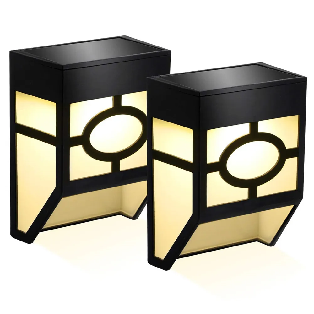 Светильник настенный водонепроницаемый на солнечной батарее 1/2 шт.|Комнатные