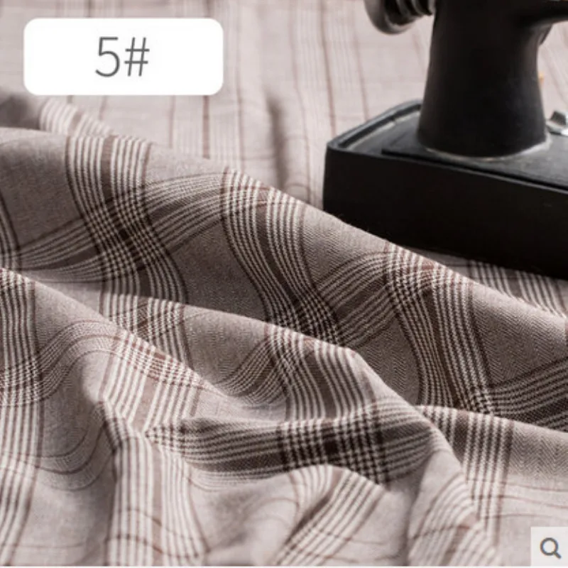 1 метр Вельветовая ткань английский дизайн клетчатая для шитья костюм брюки