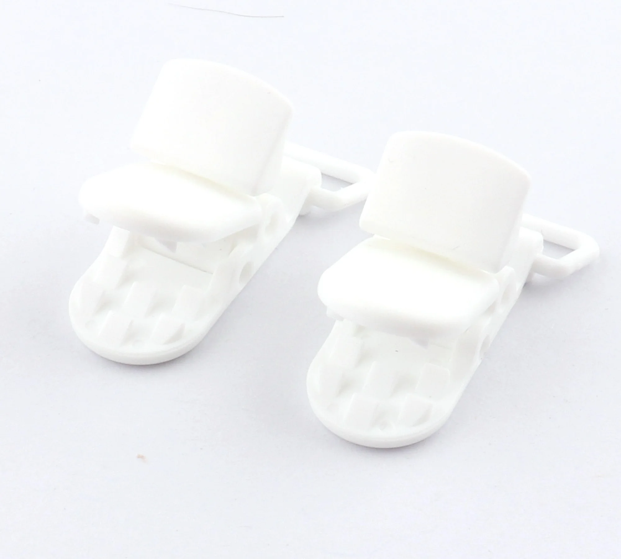 Пластиковый зажим утиный нос 10 шт. зажимы для соски пряжка рот пластиковый