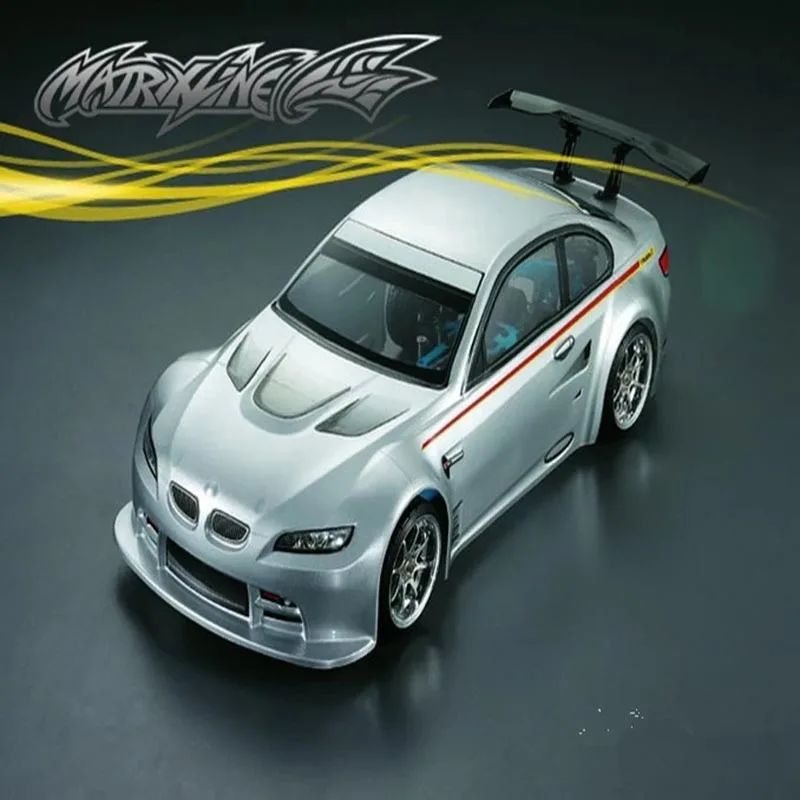 1 Набор M3 E90 1/10 drift RC PC корпус 195 ширина Прозрачная Чистая не окрашенная Дрифт hsp hpi