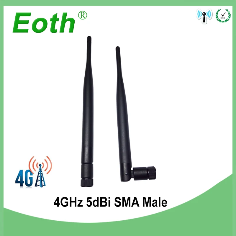 4G Роутер антенна SMA штекер разъем 5DBI антенны 698 ~ 960 МГц 1710 2690 4g для Huawei беспроводной