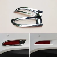 for mazda 6 2014 2015 2016 2017 gj atenza accessories rear fog light lamp covers trims car exterior sticker shell abs chrome