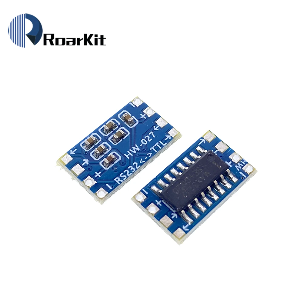 10 шт./лот мини MAX3232 RS232 к TTL последовательному порту оставляющий преобразователь