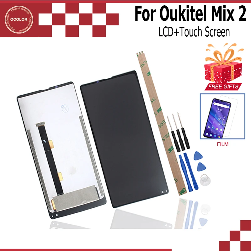 Ocolor для Oukitel Mix 2 4G ЖК дисплей и сенсорный экран дигитайзер + Инструменты клей
