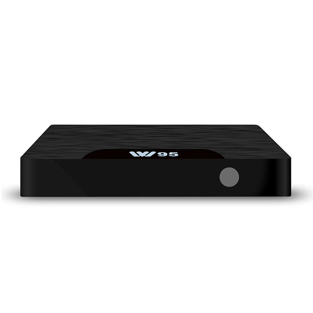 ТВ приставка W95 IR 4K Amlogic с высоким разрешением Android 7 1 четырехъядерный пульт