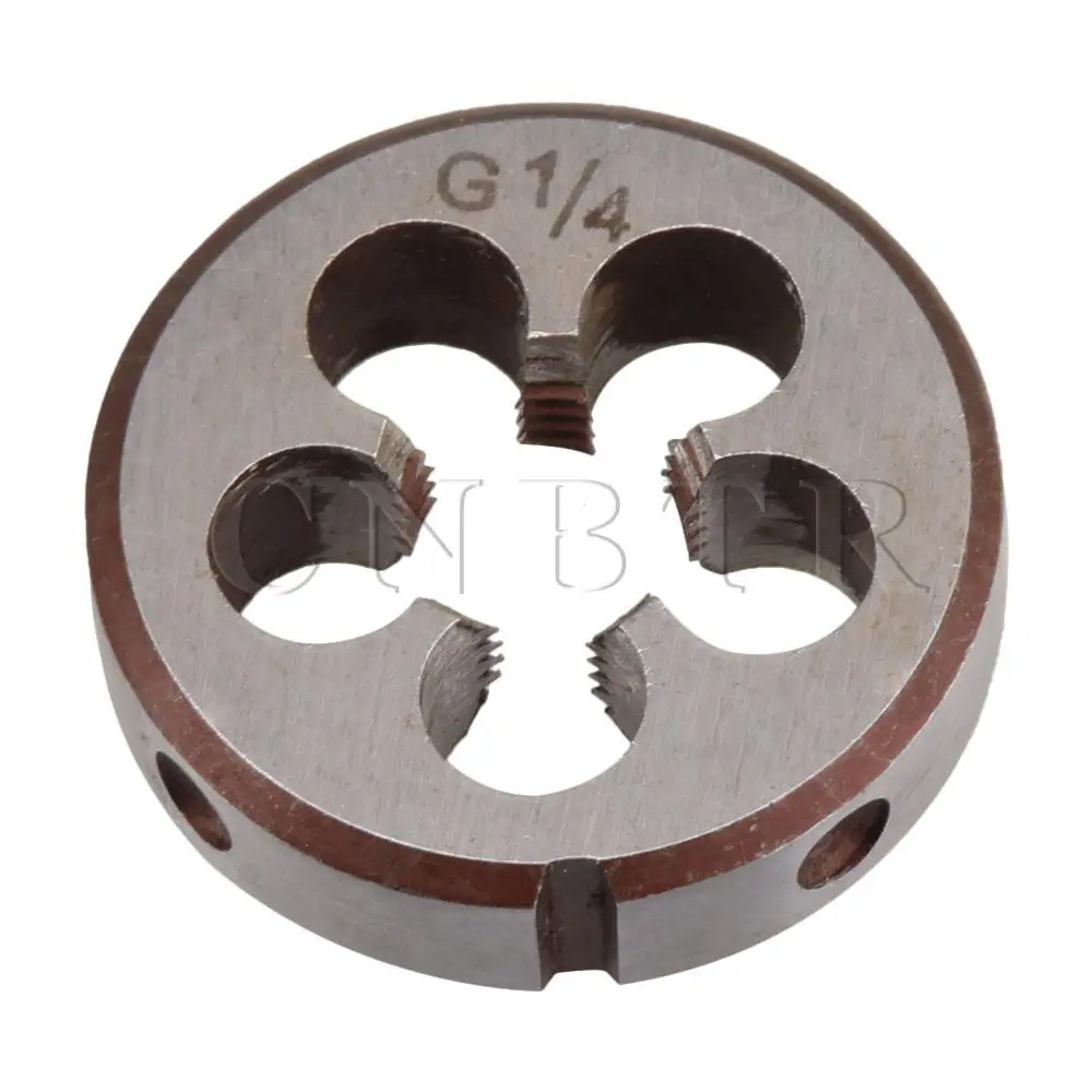 

BSP3/8 Round Die Machine Thread Cylindrical Screw Die Alloy Steel 45mm