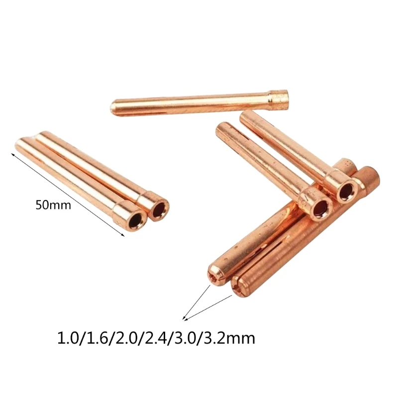 

20pcs Argon Welding TIG Torch ConsConsumable 1.0mm 1.6mm 2.0mm 2.4mm 3.0mm 3.2mm