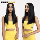 Парики синтетические на сетке для женщин, термостойкие прямые натуральные волосы для косплея, фиолетовые, светлые, синие