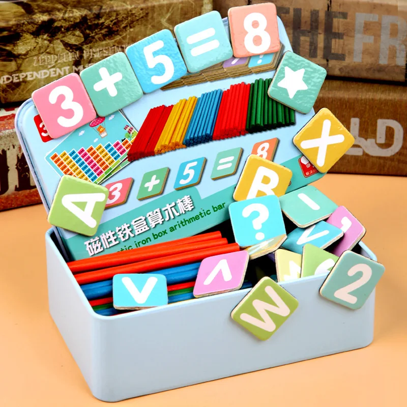 

Montessori Early Education Children's Teaching Aids Early Brain Education Puzzle Intellectual Development Building Block Toy