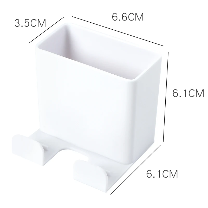 Настенный ящик для хранения пультов дистанционного управления с крюком клейкая