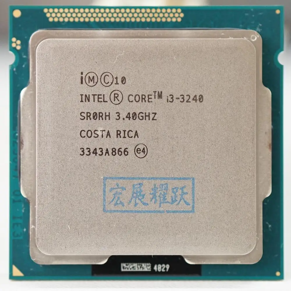 Процессор Intel Core i3 3240 для ПК процессор (3 Мб кэш памяти 3 40 ГГц) LGA1155 настольный