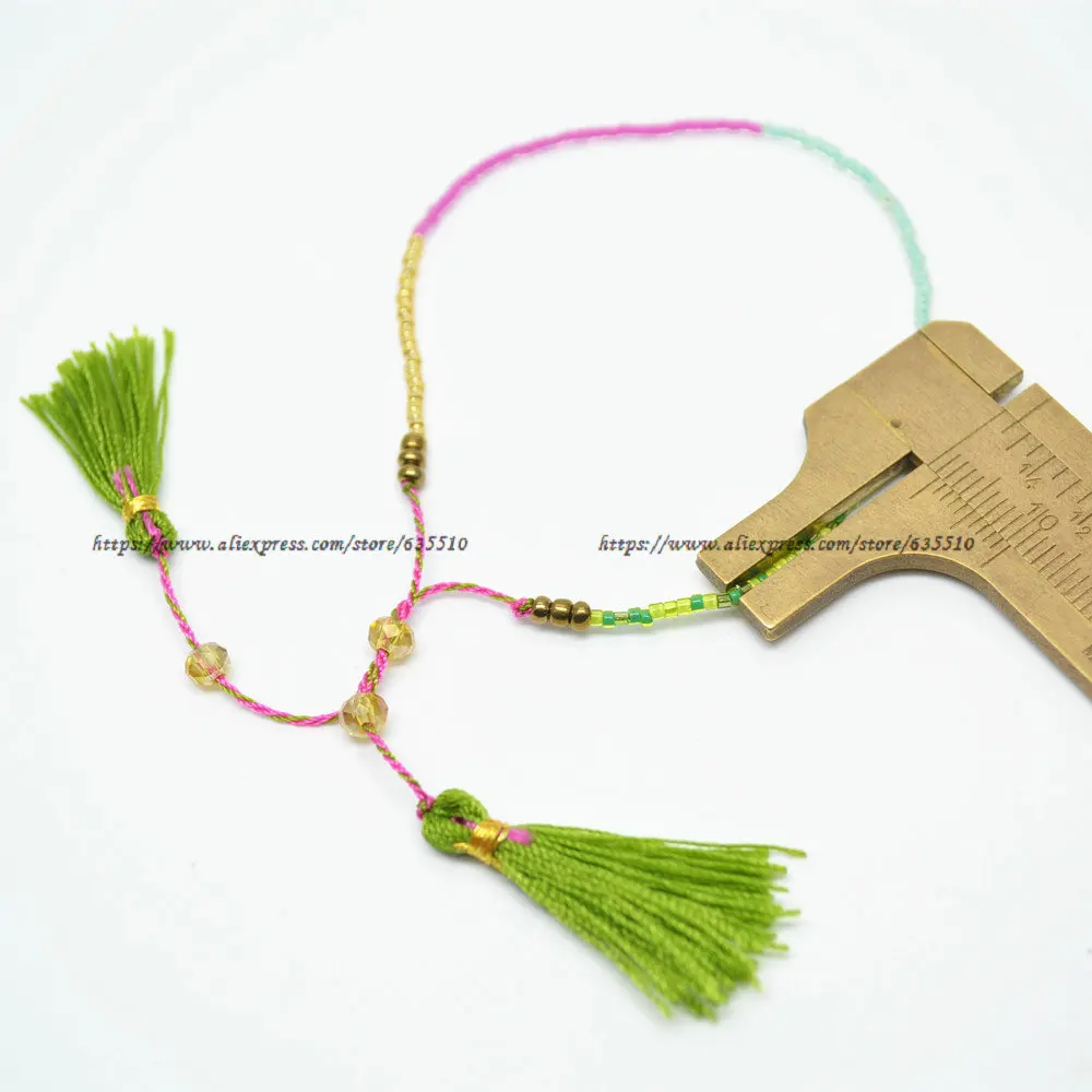 Женские Шарм-браслеты со стеклянными бусинами | Украшения и аксессуары