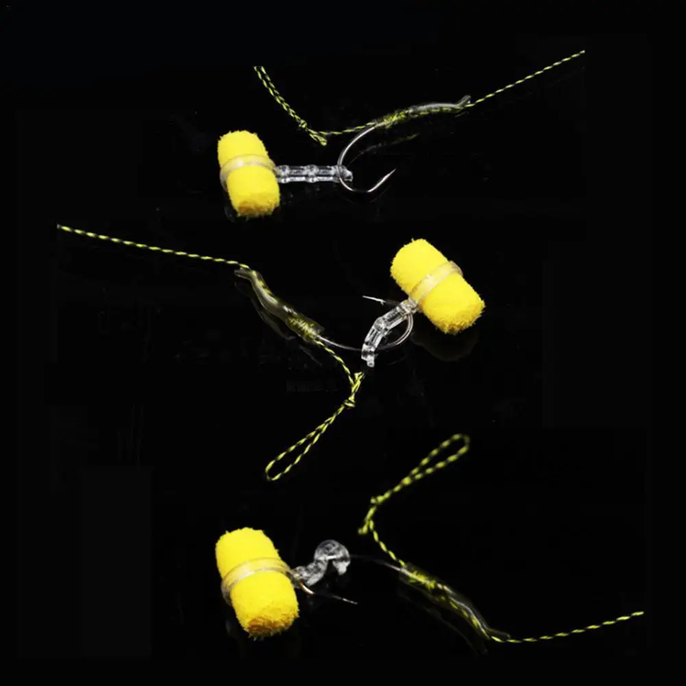 

100pcs Elastic Baitbands For Carp Fishing Pellets Stop Baits Rings Bander Bands Bait Boilie Rubber Transparent Holder Y5O2