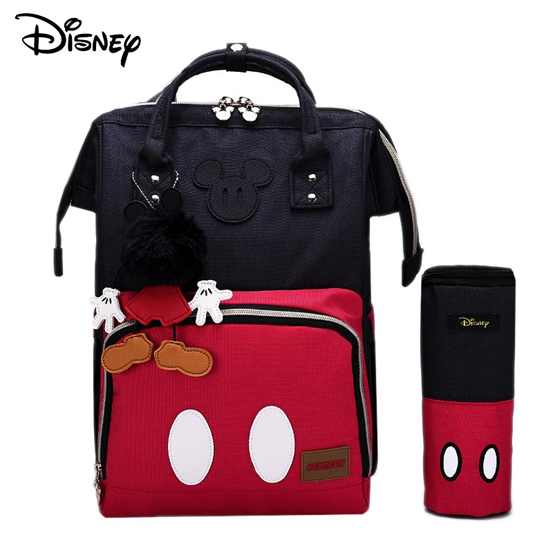 Disney Микки Минни Детские Пеленки сумки Сумка материнская коляска сумка подгузник рюкзак для беременных сумка для мамы