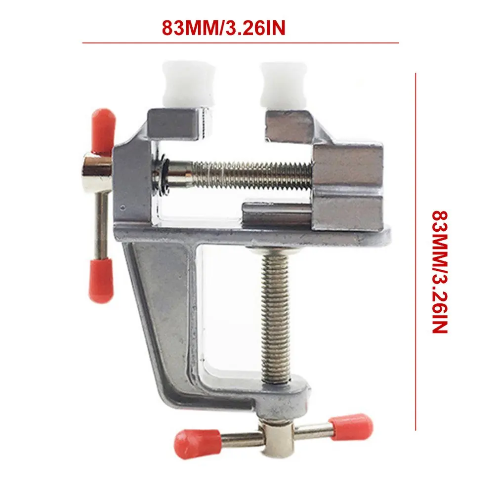 

Aluminum Bench Vise Woodworking Table Clamp Crimping Hand Tool Table Vise Muliti-Funcational Table Vise