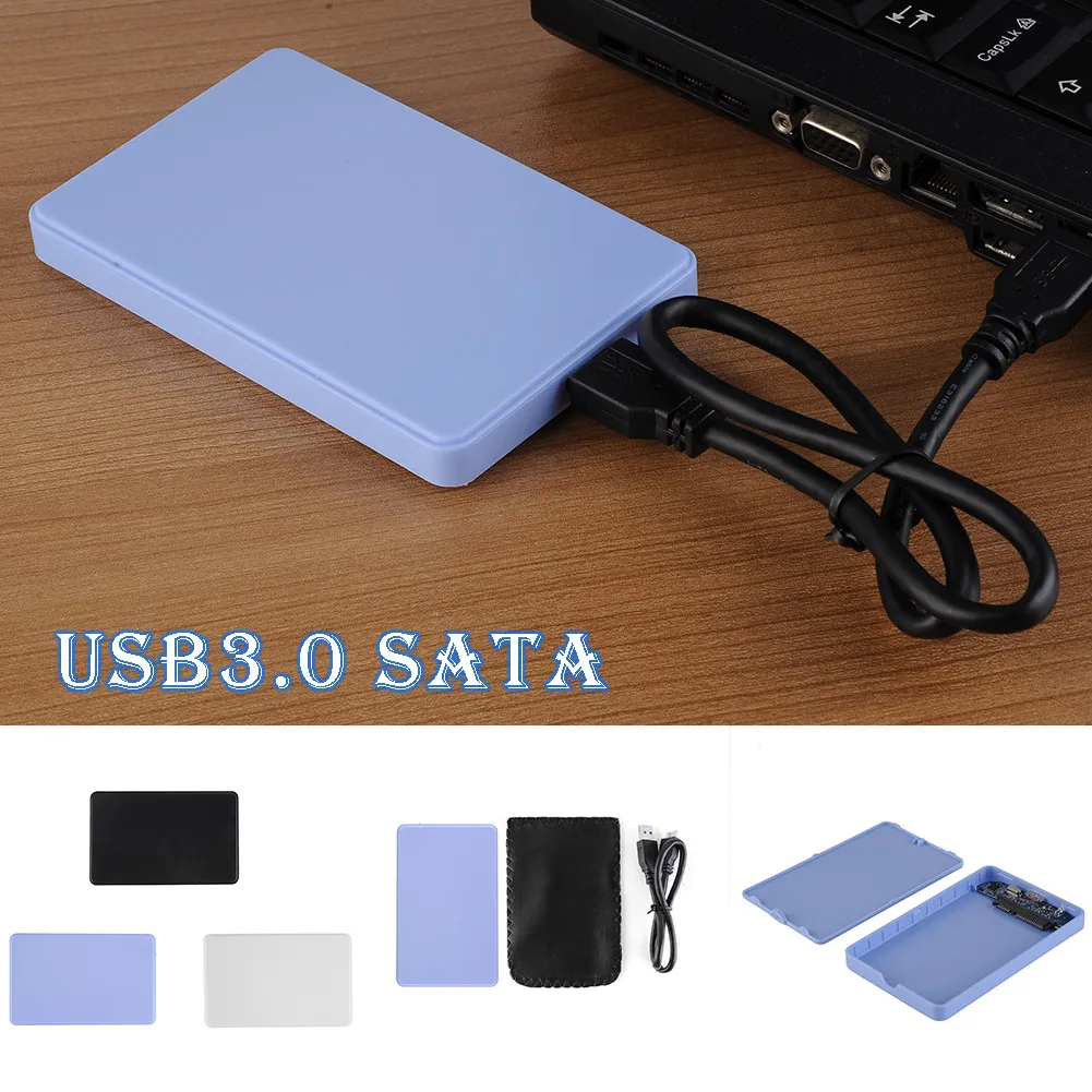 Чехол для USB 3 0 hdd SATA HD Box внешний корпус жесткого диска 1 ТБ резервного копирования