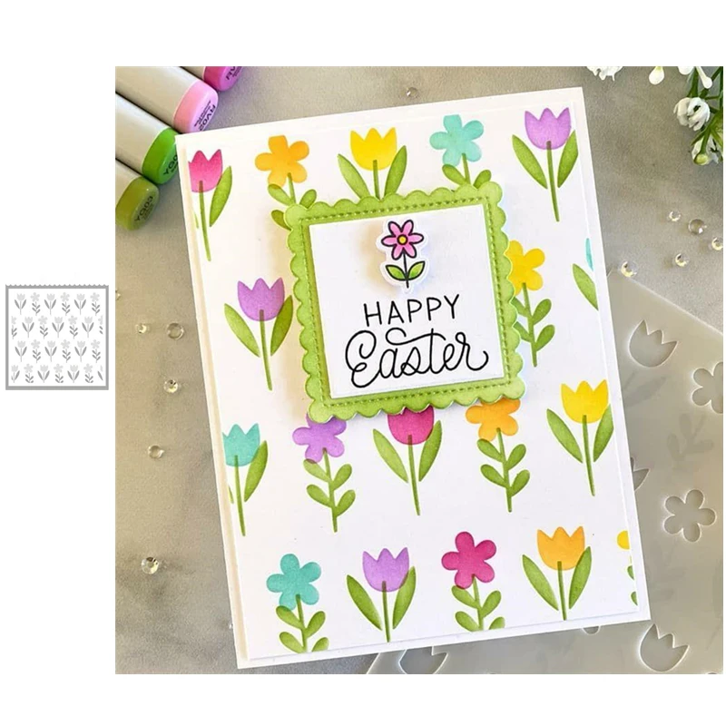 

Flower Grass Metal Cutting Days Dice And Stamps Stencils For Scrapbooking Stamps Embossing Mold Diy Paper Cards Craft Cutting