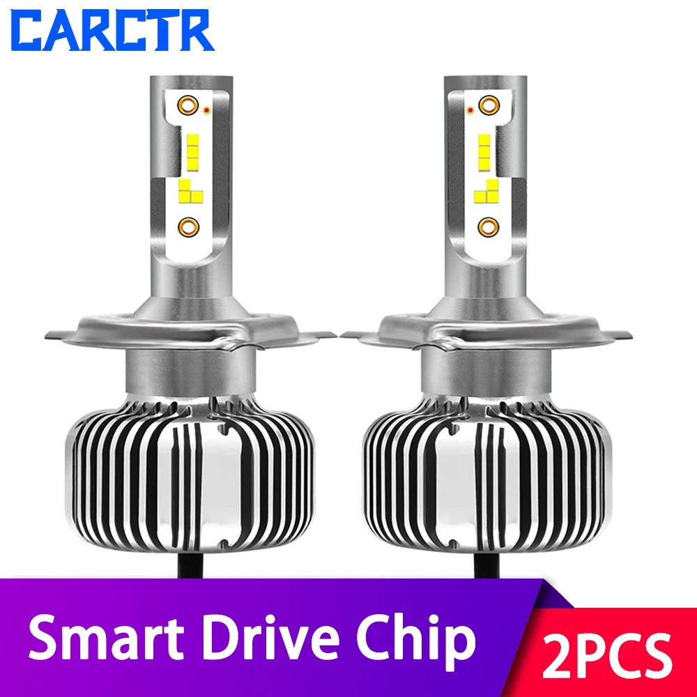 Universal CSP Car LED Headlight Bulbs H1 H4 Lemp H7 H11 9005/6 9012 Bult-in Smart Drive Chip 6000K 9-32V 18-25W Lights | Автомобили и