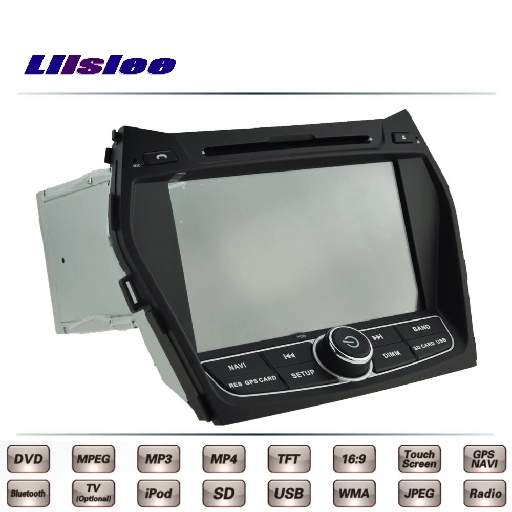 Для Hyundai ix45 Santa Fe Grand SantaFe DM 2012 ~ 2017 Автомобильный мультимедийный телевизор DVD GPS