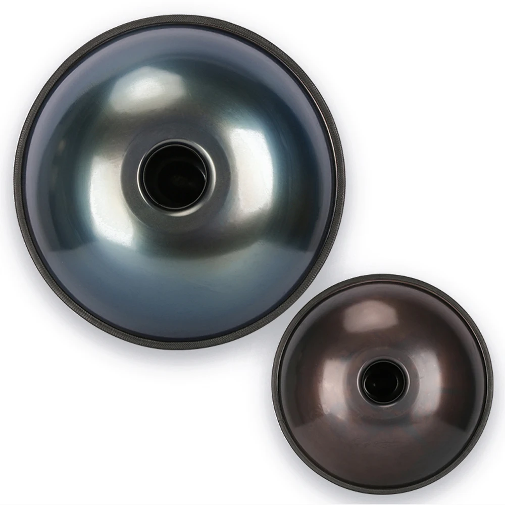 Ручная работа, превосходный звук исцеления Handpan музыкальный инструмент подарок С Вращающимся барабаном сумка ударный инструмент барабанные Handpan