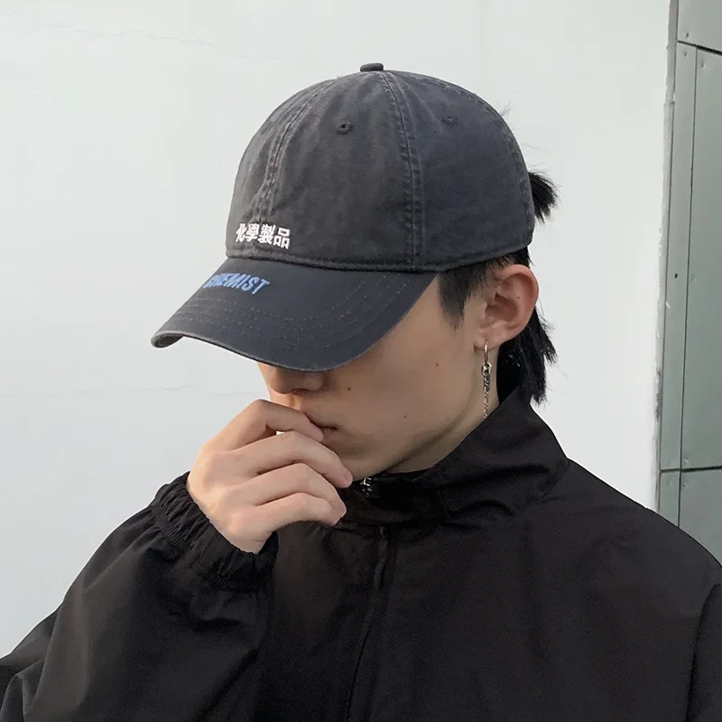 

Men Washed Cotton Baseball Cap Women Letter Embroidered Snapback Hip Hop Hat Bone Adjustable Outdoor Denim Caps Casquette Gorras
