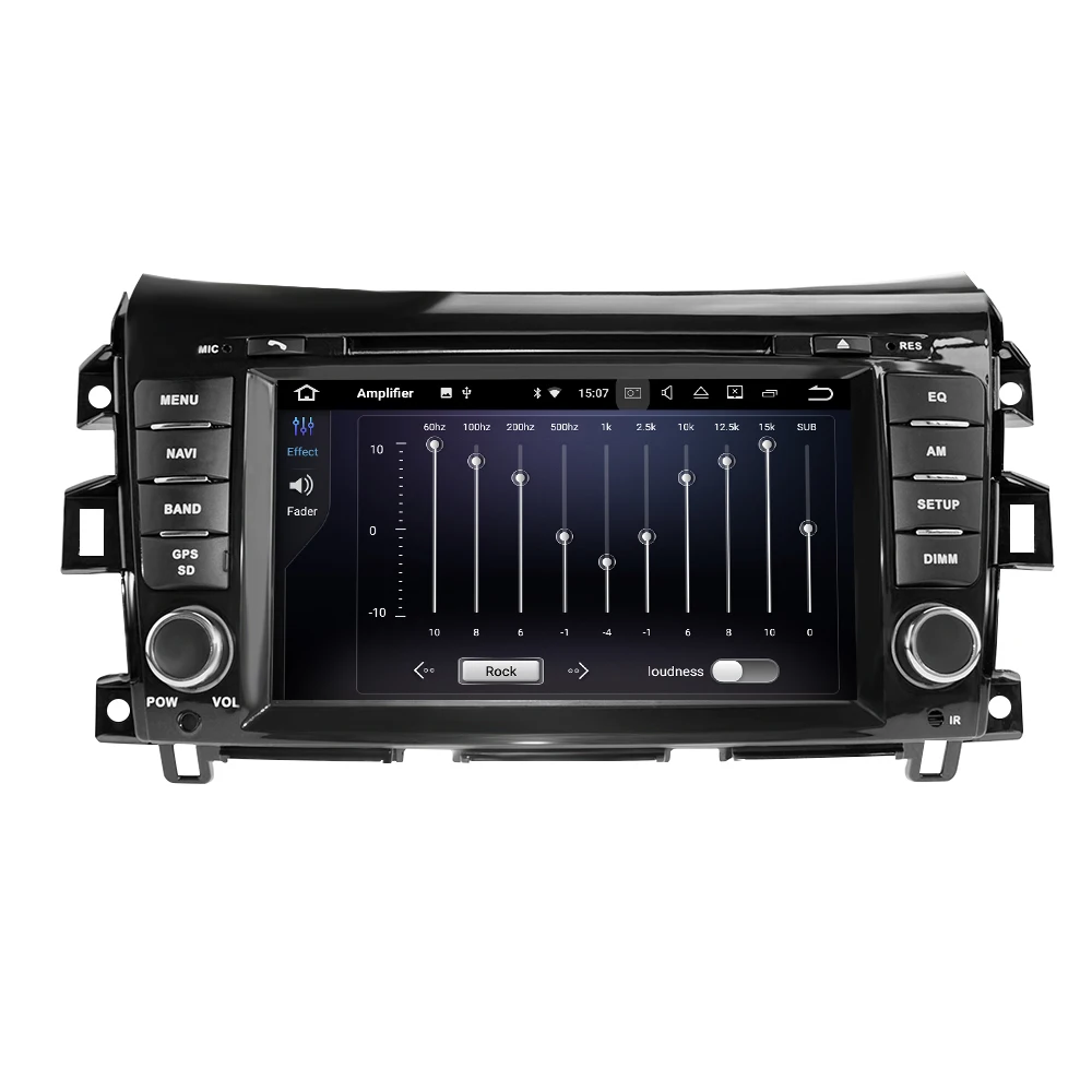 Octa Core Android 9 0 автомобиля gps навигации радио Мультимедиа Стерео для Nissan Navara NP300 D23 2015