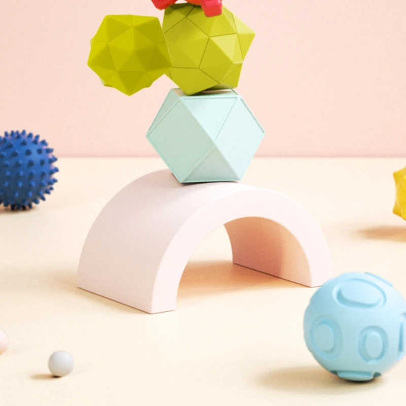 

Textured Multi-ball Suit,Tactile Sensory Ball, Bath Ball Toy, Baby Grip Ball, Sensory Ball Y4UD