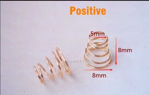 Высота 8 мм положительная небольшая компрессионная пружина для приводной