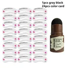 Набор для бровей One Step, профессиональный гелевый штамп для бровей, набор для макияжа, 1024 многоразовые для бровей трафаретов, кисти для бровей